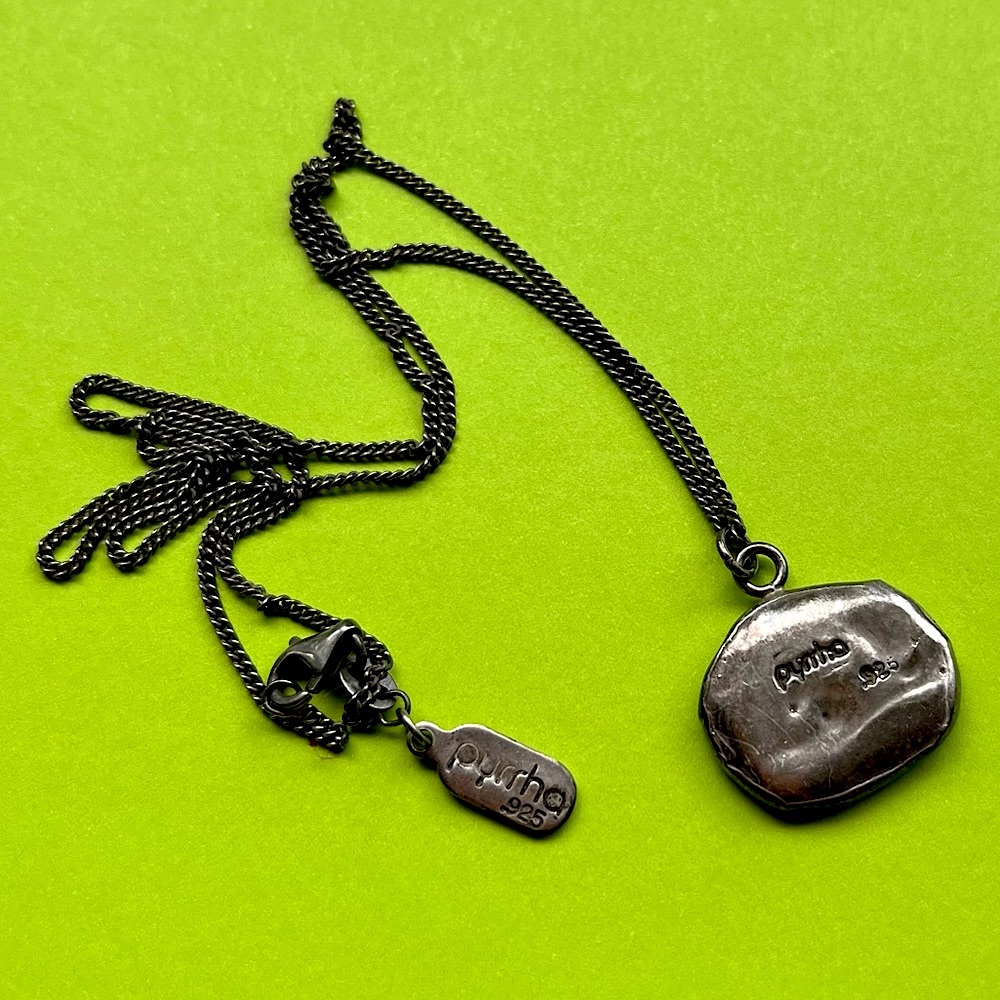 Pyrrha ‘Endless Love’ sterling silver necklace - Picture 4 of 6